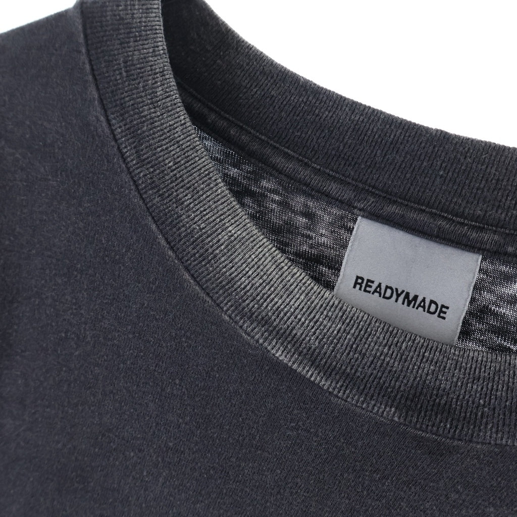 READY MADE(レディメイド) 24SS SNAKE Long Sleeve スネイク 長袖カットソー ブラック RE-CO-BK-00-00-282