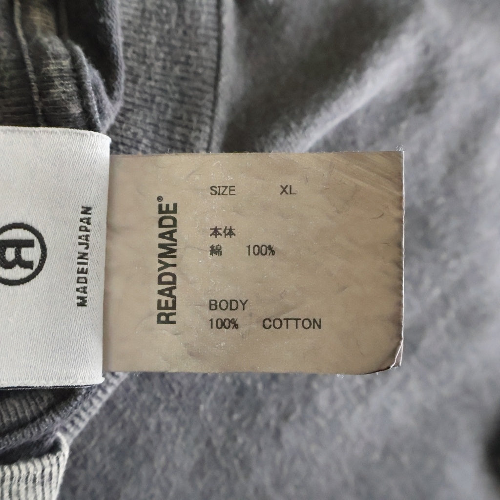 READY MADE(レディメイド) 24SS SNAKE Long Sleeve スネイク 長袖カットソー ブラック RE-CO-BK-00-00-282