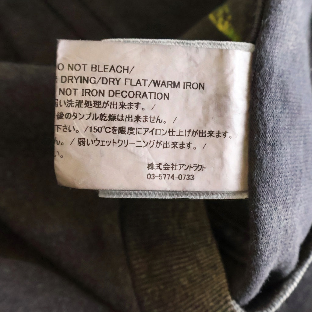 READY MADE(レディメイド) 24SS SNAKE Long Sleeve スネイク 長袖カットソー ブラック RE-CO-BK-00-00-282