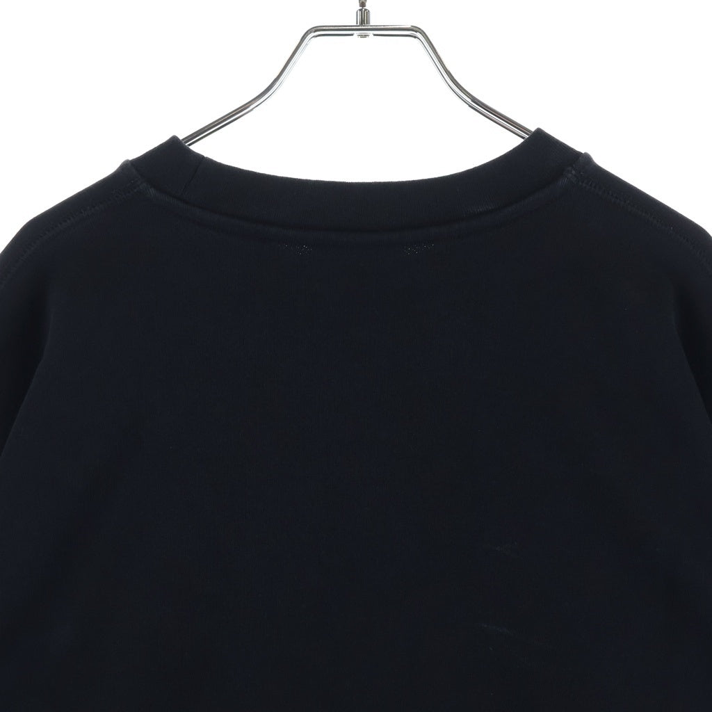 MONCLER(モンクレール) 22AW ×HYKE SWEATSHIRT クルーネックスウェット トレーナー ブラック #S H209K8G00002 M2719
