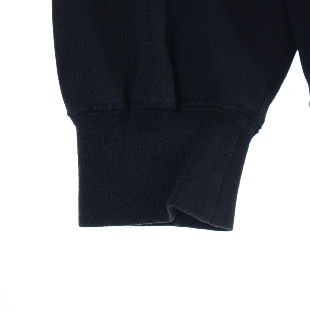 MONCLER(モンクレール) 22AW ×HYKE SWEATSHIRT クルーネックスウェット トレーナー ブラック #S H209K8G00002 M2719