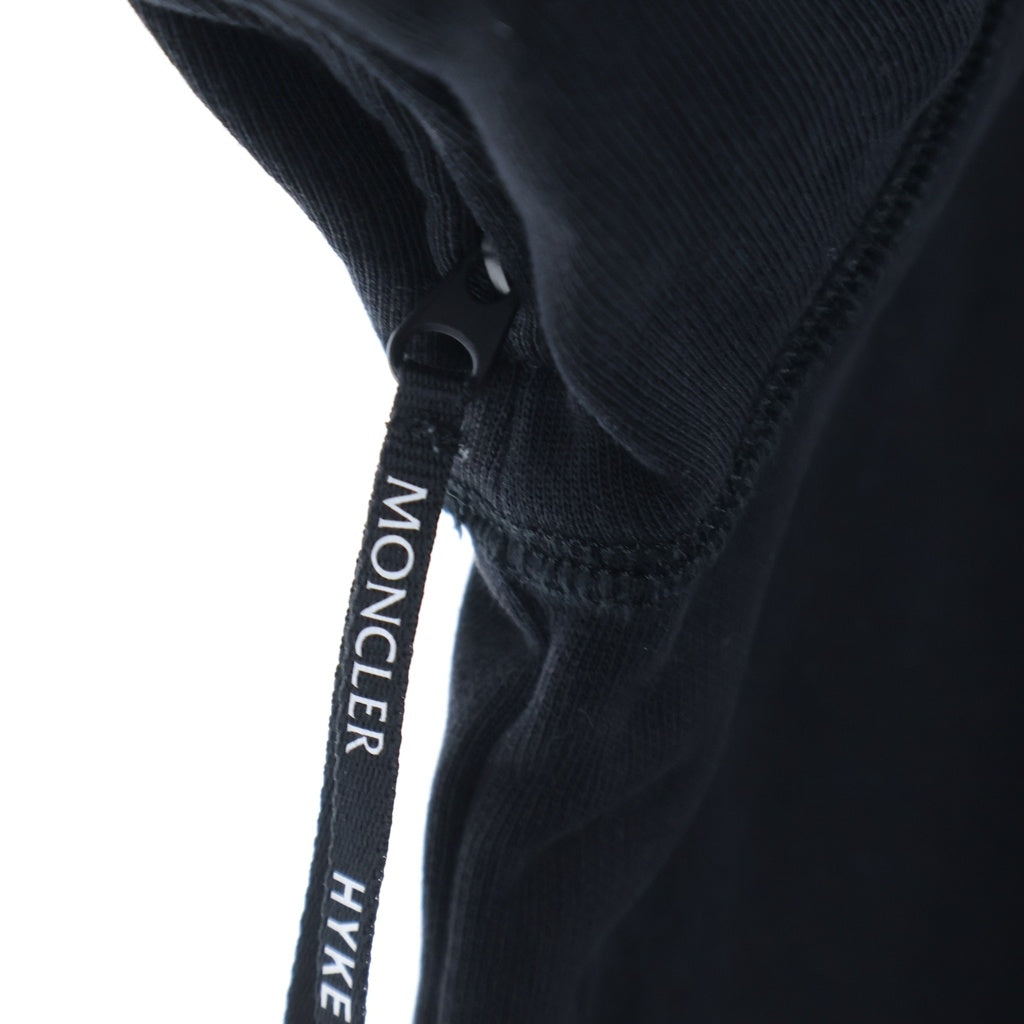 MONCLER(モンクレール) 22AW ×HYKE SWEATSHIRT クルーネックスウェット トレーナー ブラック #S H209K8G00002 M2719