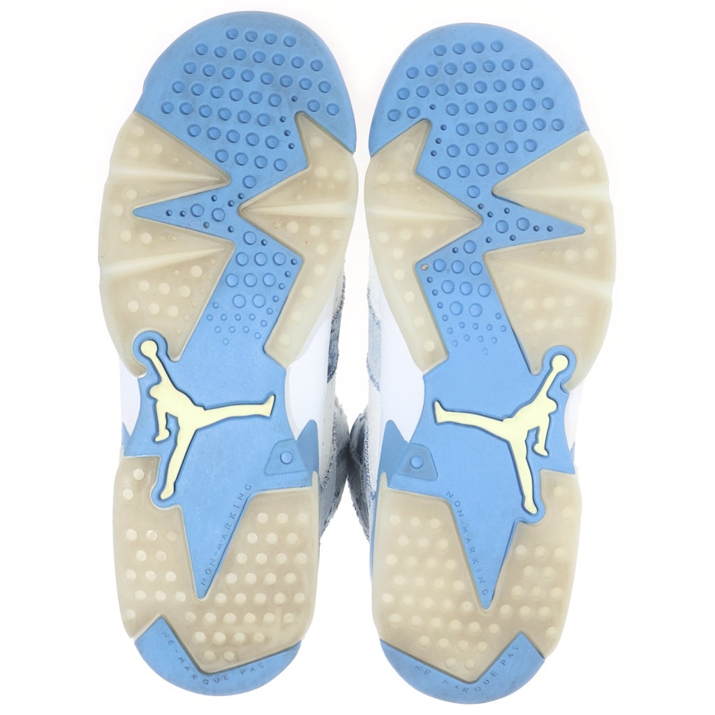 NIKE(ナイキ) AIR JORDAN 6 WASHED DENIM DM9045-100 エアジョーダン6 ウォッシュドデニム ハイカットスニーカー US7/25.0cm レディース