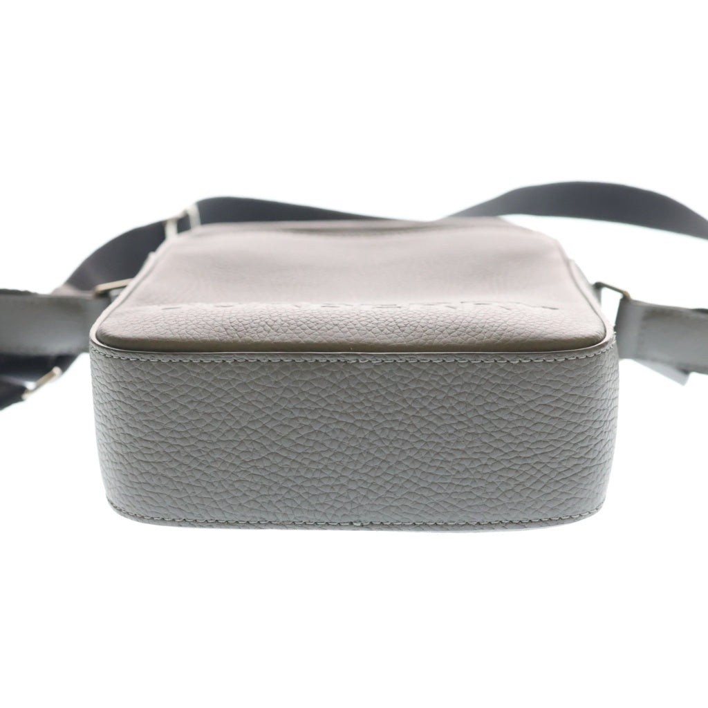 BURBERRY(バーバリー) THORNTON LEATHER SHOULDER BAG ソーントン レザー ショルダーバッグ グレー 8052890
