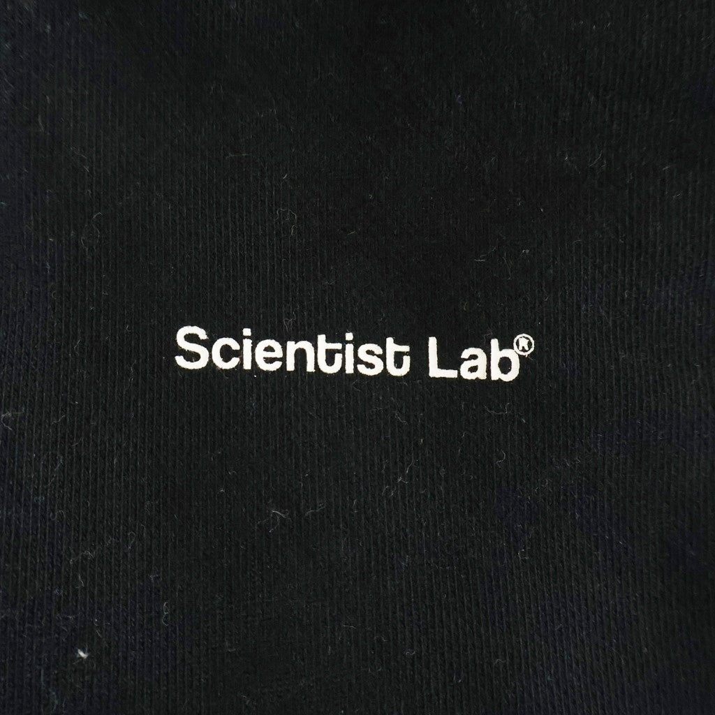 NO BRAND(ノーブランド) Scientist Lab フレア スウェットパンツ ブラック