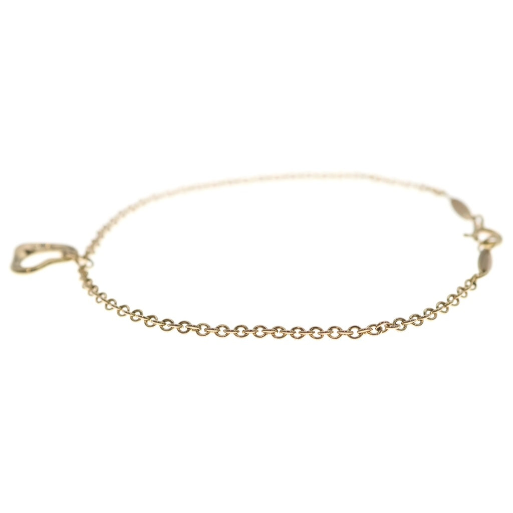TIFFANY & Co.(ティファニー) ミニオープンハートブレスレット イエローゴールド 23485338 レディース