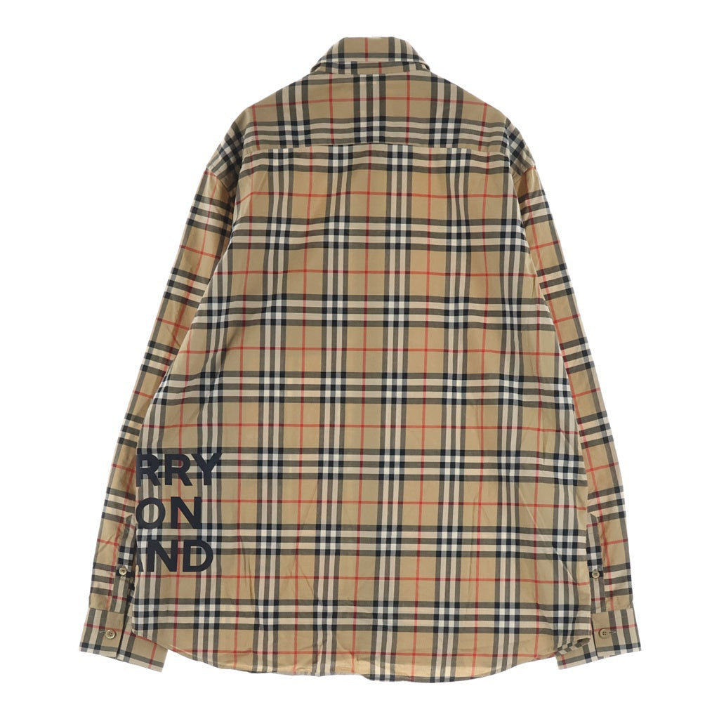 BURBERRY(バーバリー) ノバチェックシャツ 長袖シャツ ベージュ 8017567