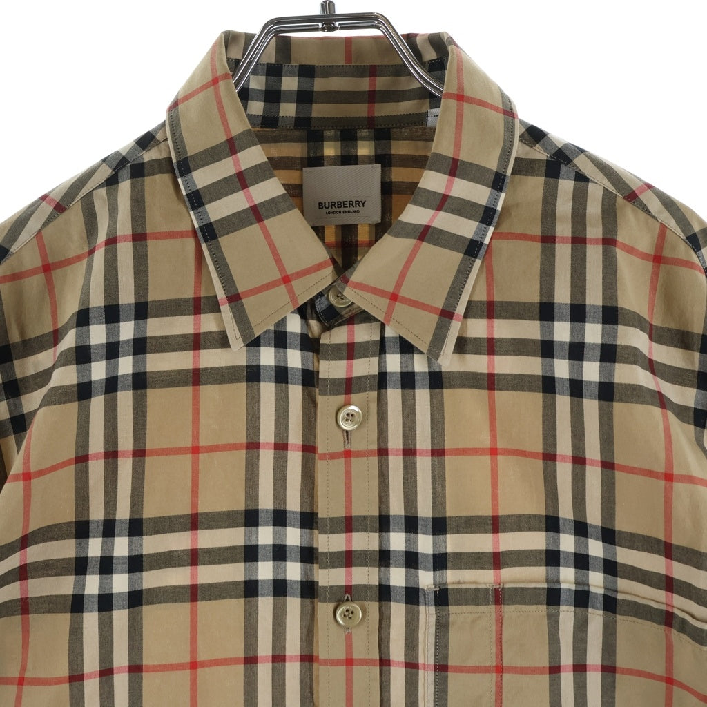 BURBERRY(バーバリー) ノバチェックシャツ 長袖シャツ ベージュ 8017567