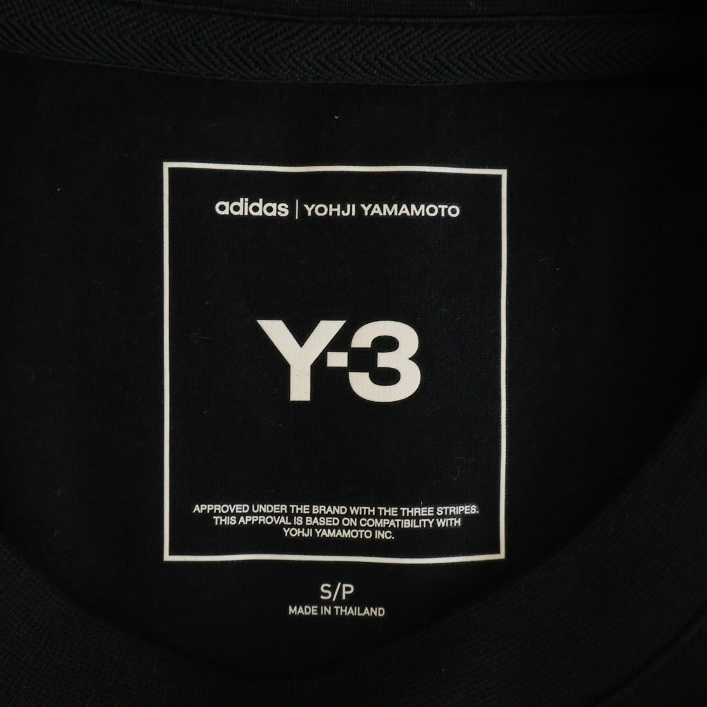 adidas(アディダス) ×Y-3 GRAPHIC SS TEE ワイスリー グラフィック 半袖Tシャツ カットソー ブラック JX4745