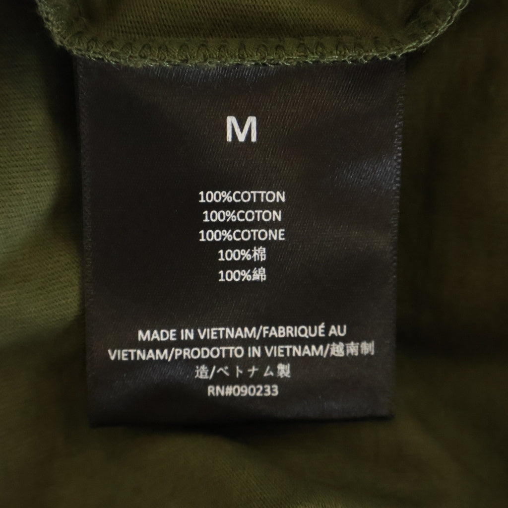 FEAR OF GOD ESSENTIALS(フィアオブゴッド エッセンシャルズ) S/S T-SHIRT フロントロゴ 半袖Tシャツ カットソー カーキ
