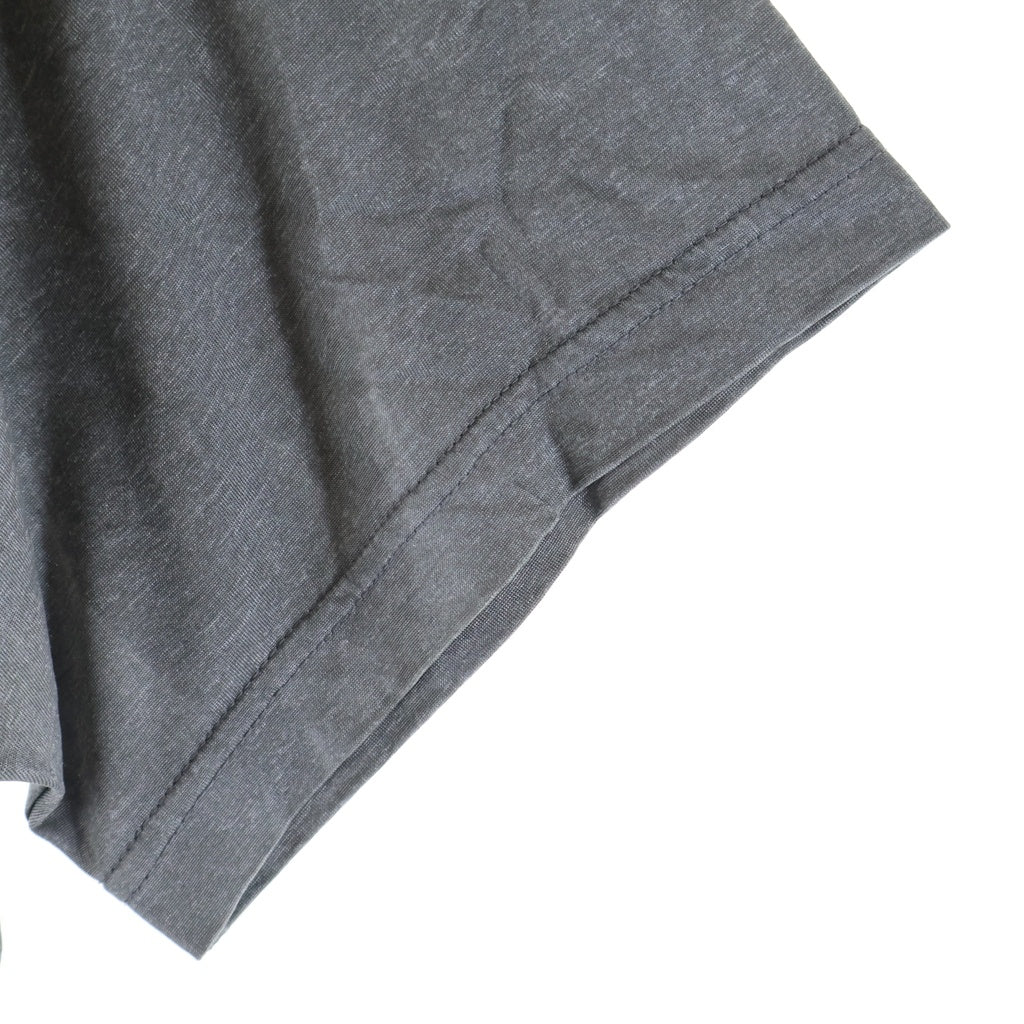 COMME des GARCONS HOMME(コムデギャルソンオム) 袖切替 レーヨン 半袖Tシャツ カットソー グレー HT-020190