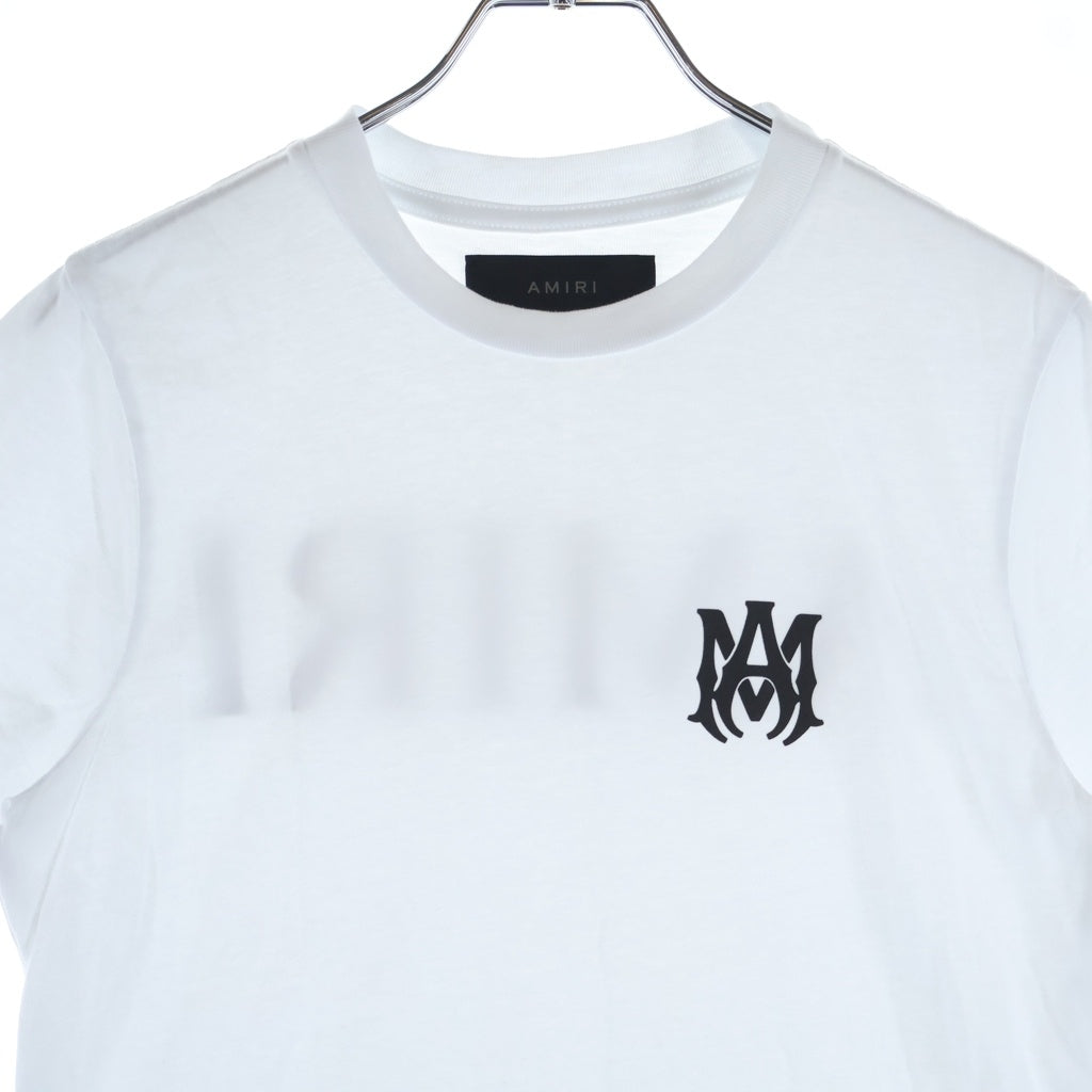 AMIRI(アミリ) MA CORE LOGO TEE ブランドロゴ 半袖Tシャツ カットソー ホワイト レディース AWJYTE1036