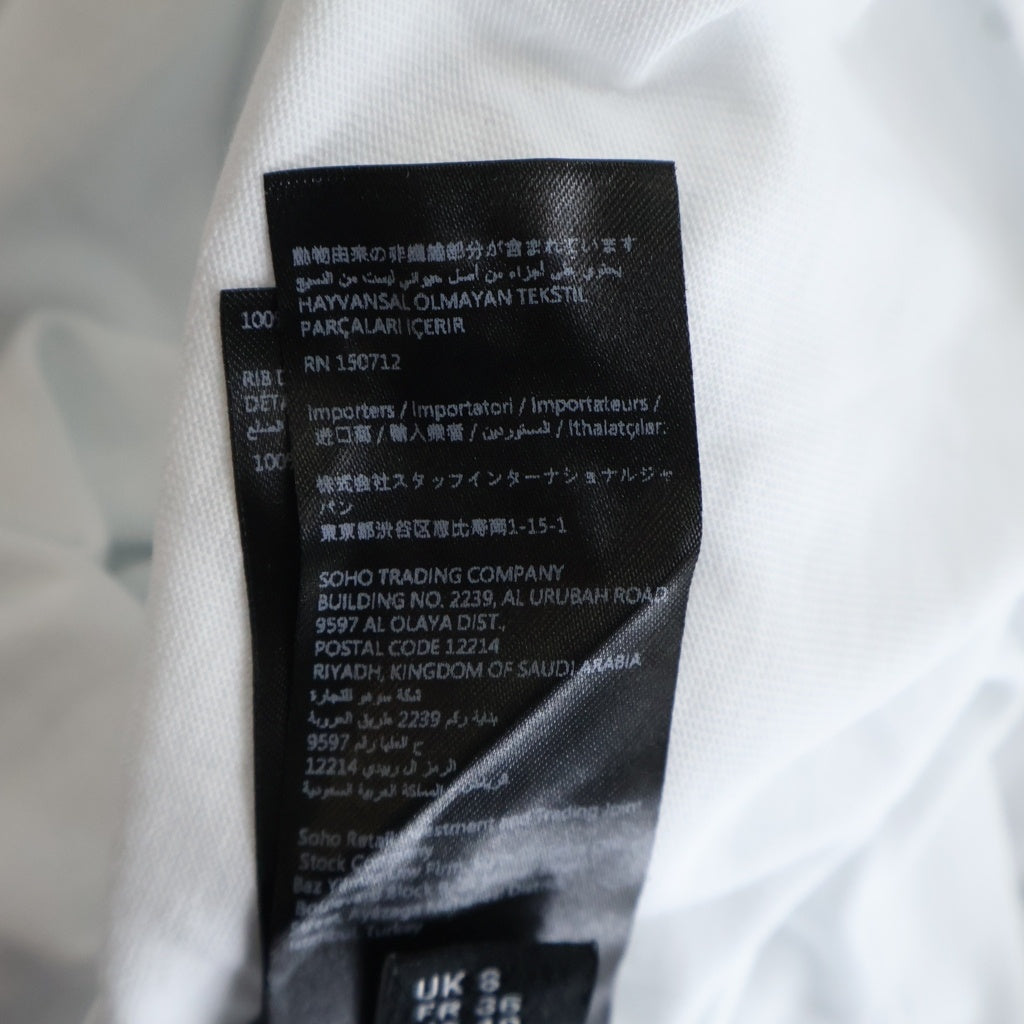 AMIRI(アミリ) MA CORE LOGO TEE ブランドロゴ 半袖Tシャツ カットソー ホワイト レディース AWJYTE1036