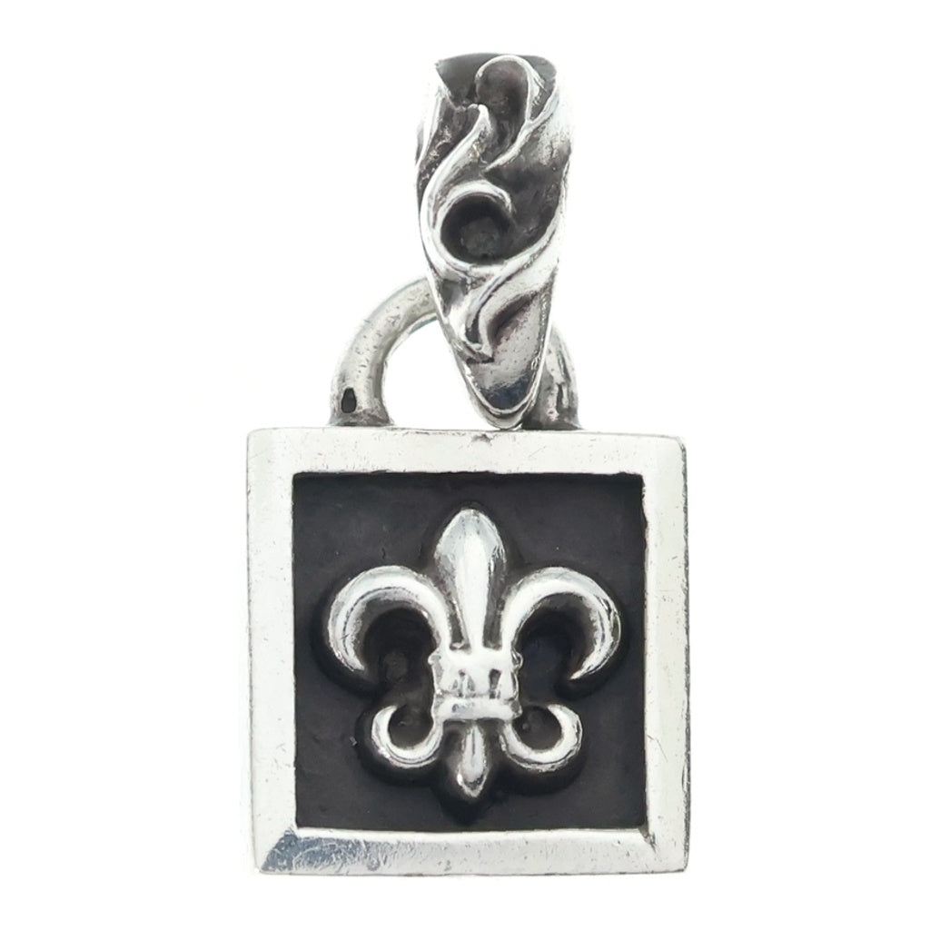 CHROME HEARTS(クロムハーツ) FRAMED BS FLUER フレームドBSフレア チャーム ペンダントトップ シルバー BCA270 レディース