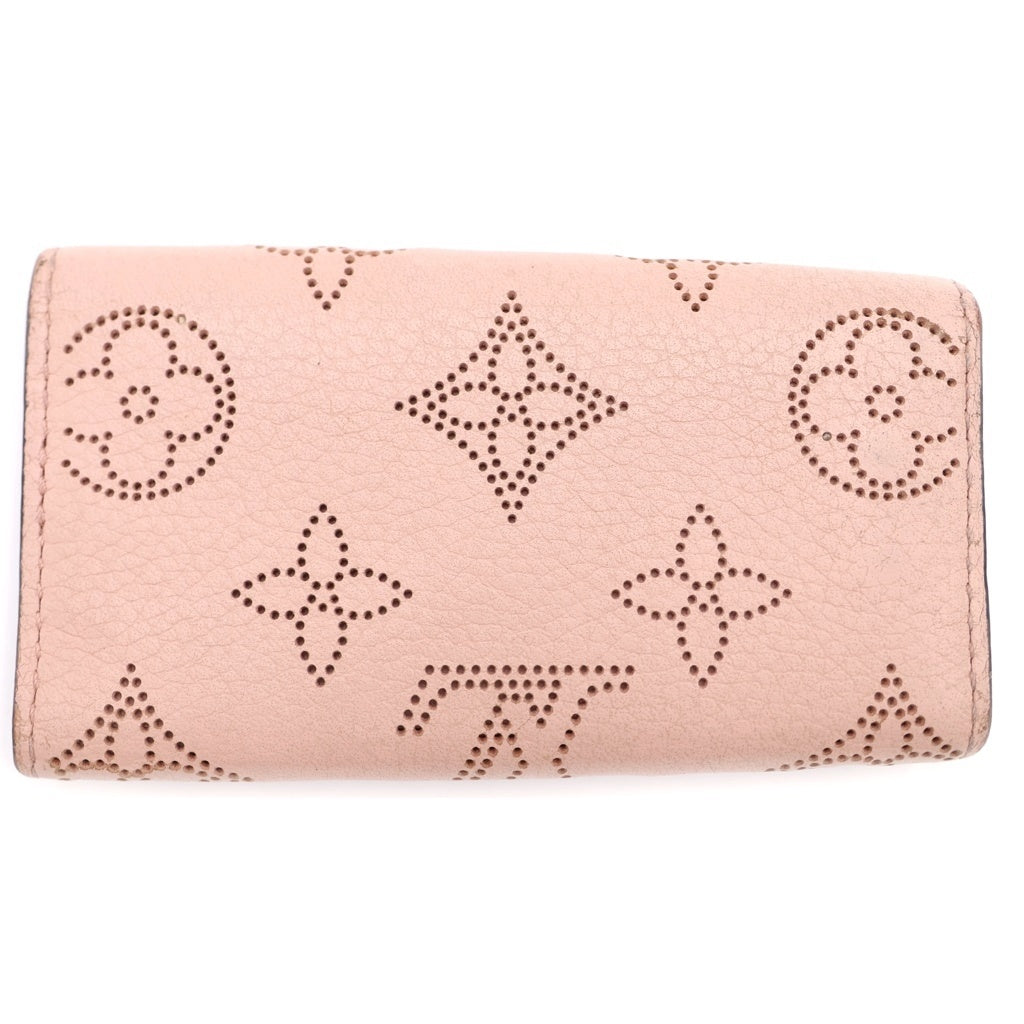 LOUIS VUITTON(ルイヴィトン) ミュルティクレ4 4連キーケース モノグラム マヒナ ローズジャスミン ピンク M82760 レディース