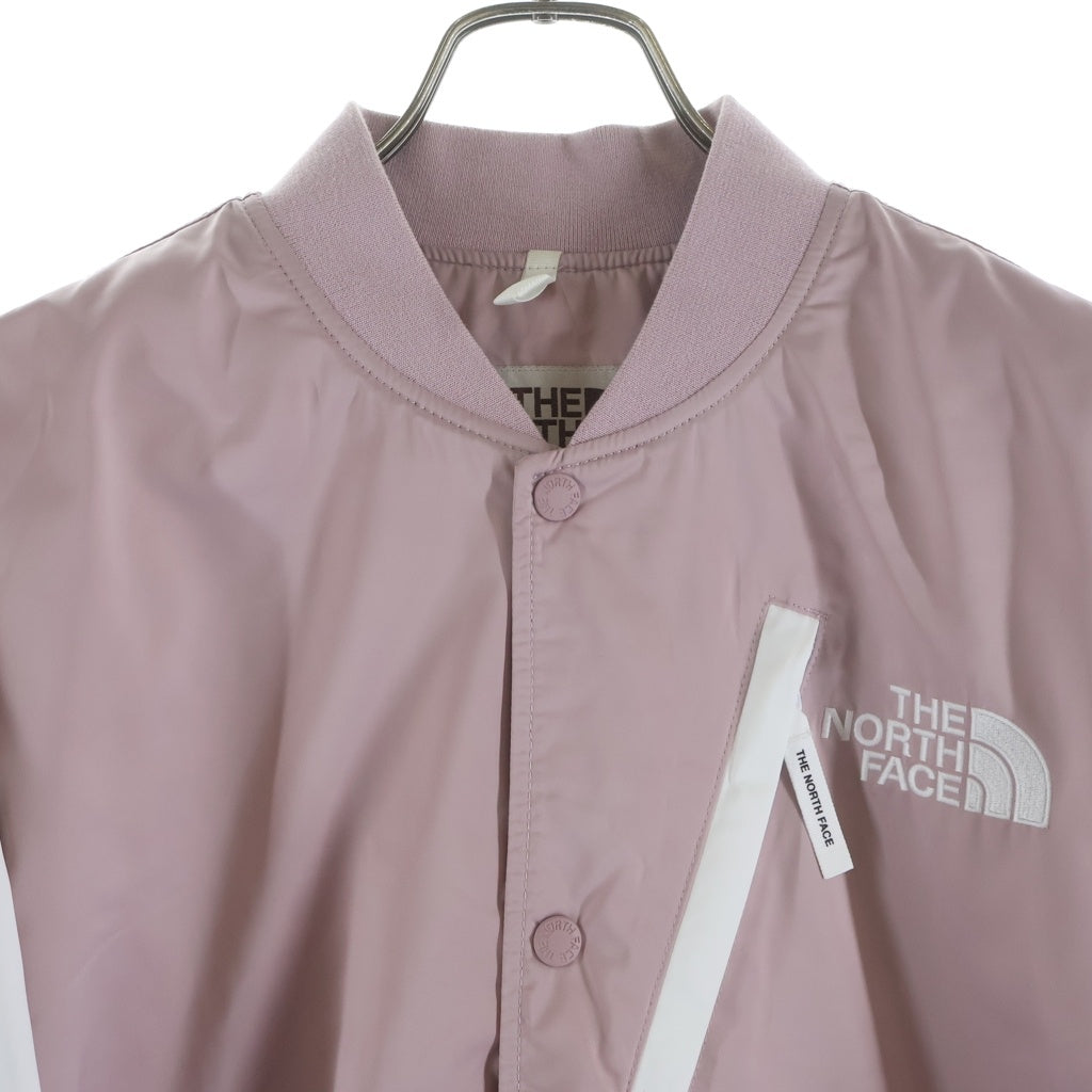 THE NORTH FACE(ザノースフェイス) PLAYER VARSITY JACKET プレイヤー バーシティージャケット ピンク/ホワイト レディース NJ3NQ60L