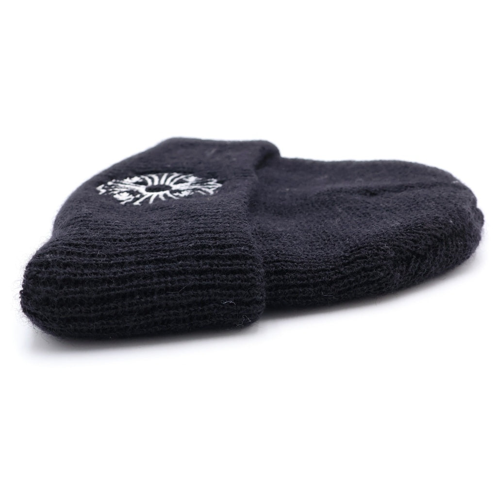 CHROME HEARTS(クロムハーツ) WATCH CAP ACRL ロゴ刺繍 アクリルビーニー ニットキャップ 帽子 ブラック