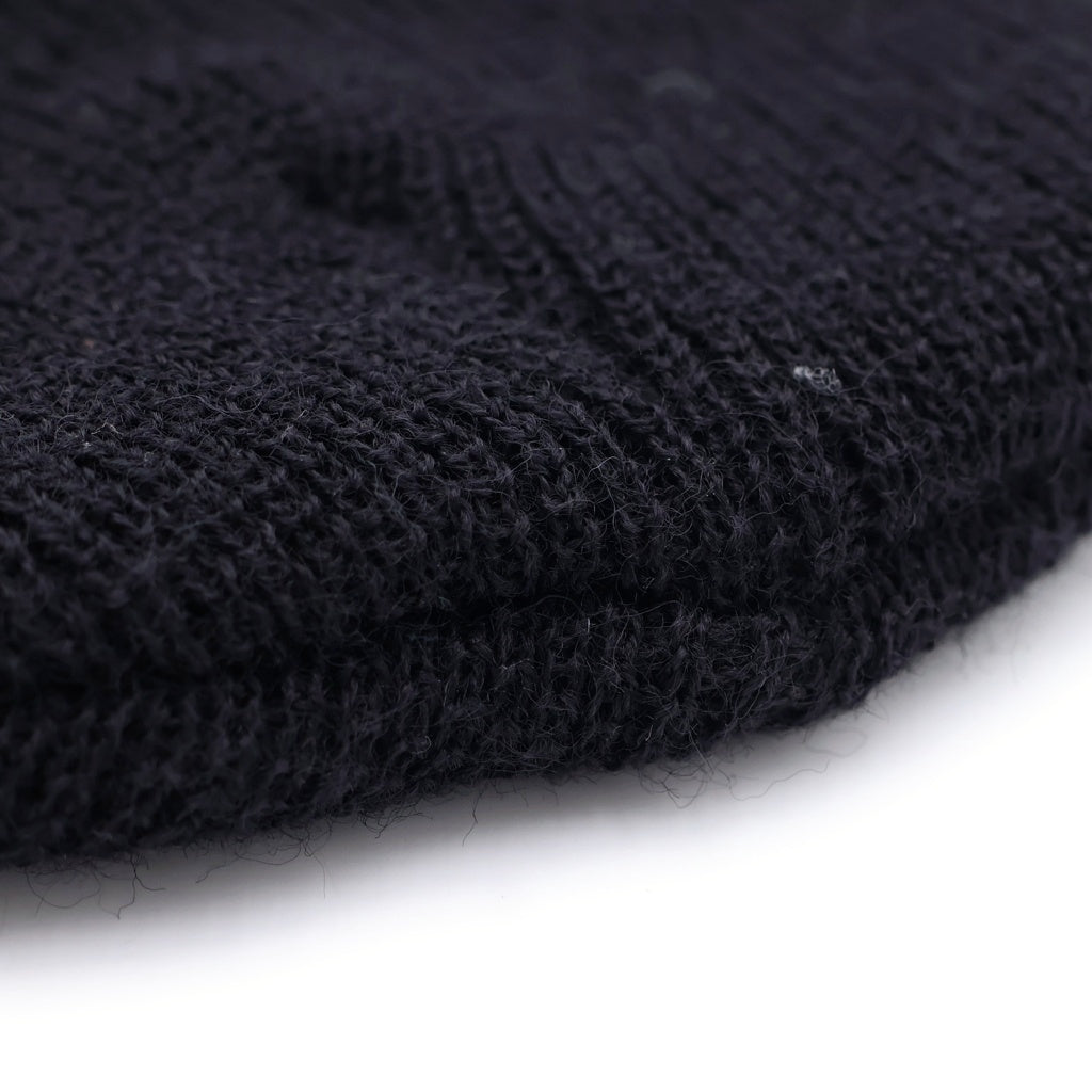 CHROME HEARTS(クロムハーツ) WATCH CAP ACRL ロゴ刺繍 アクリルビーニー ニットキャップ 帽子 ブラック