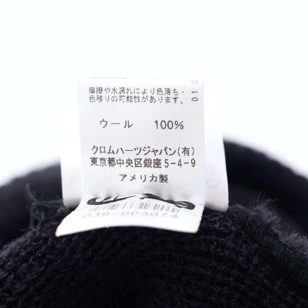 CHROME HEARTS(クロムハーツ) WATCH CAP ACRL ロゴ刺繍 アクリル