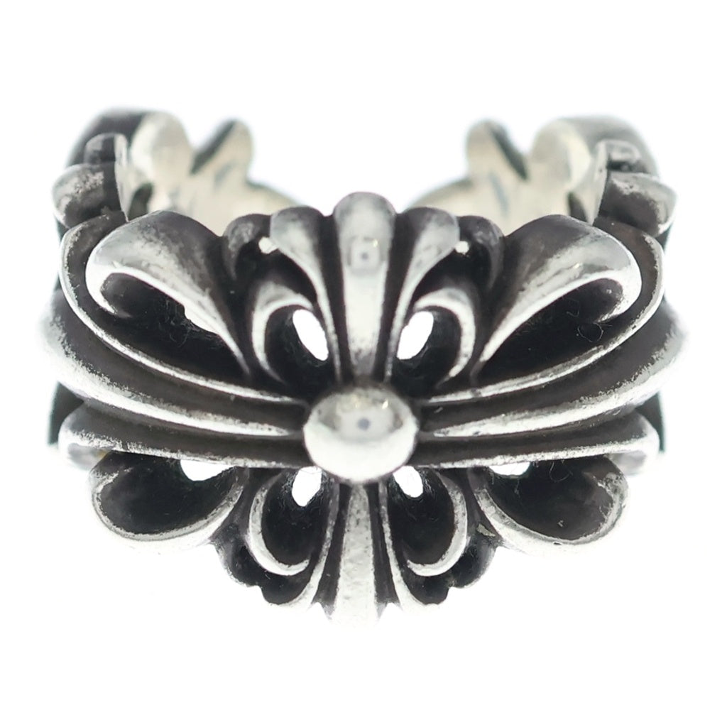 CHROME HEARTS(クロムハーツ) DBL FLRL CRS ダブルフローラルクロス リング シルバー BCA390