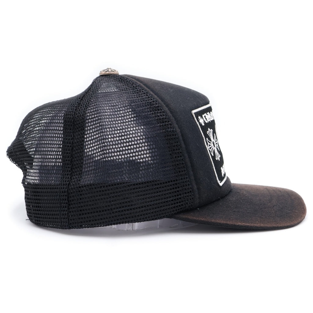 CHROME HEARTS(クロムハーツ) HOLLYWOOD TRUCKER CAP ハリウッド メッシュ トラッカーキャップ 帽子 ブラック