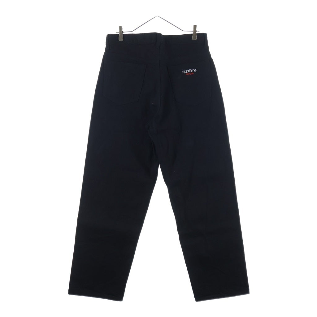 SUPREME(シュプリーム) Rigid Baggy Selvedge Jean リジット バギージーンズ ブラック