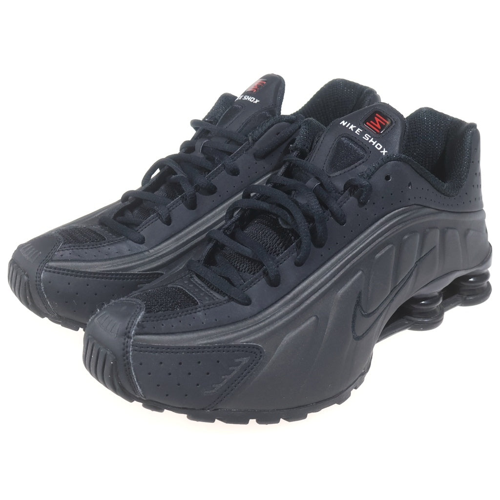 NIKE(ナイキ) SHOX R4 BLACK/BRIGHT CRIMSON HQ1988-001 ショックス R4 ブラック/ブライトクリムゾン ローカットスニーカー ブラック US10/28cm