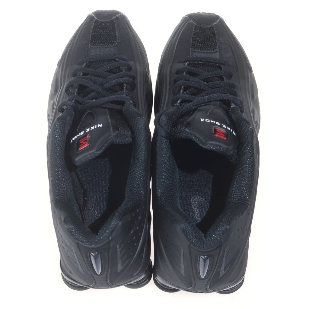 NIKE(ナイキ) SHOX R4 BLACK/BRIGHT CRIMSON HQ1988-001 ショックス R4 ブラック/ブライトクリムゾン ローカットスニーカー ブラック US10/28cm