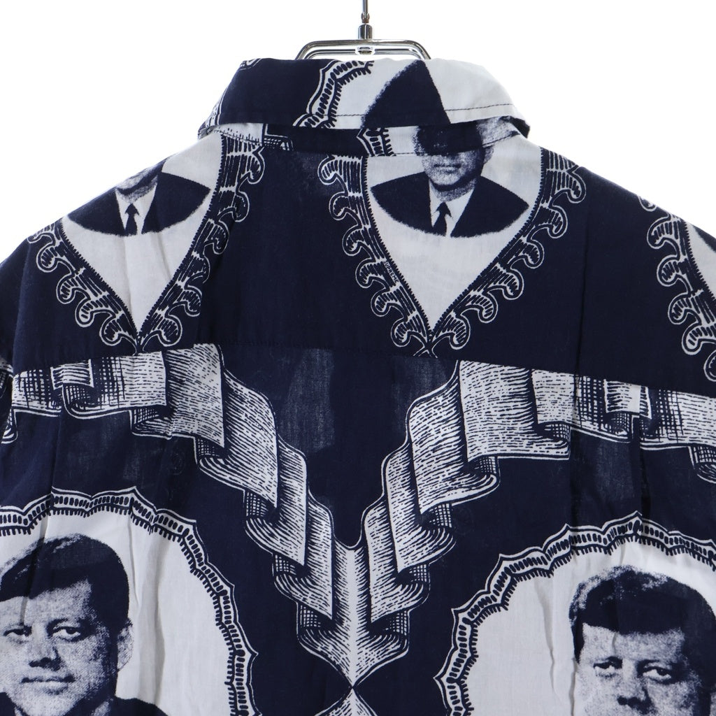 SUPREME(シュプリーム) Kennedy Shirt ケネディプリント 半袖 Tシャツ カットソー ネイビー