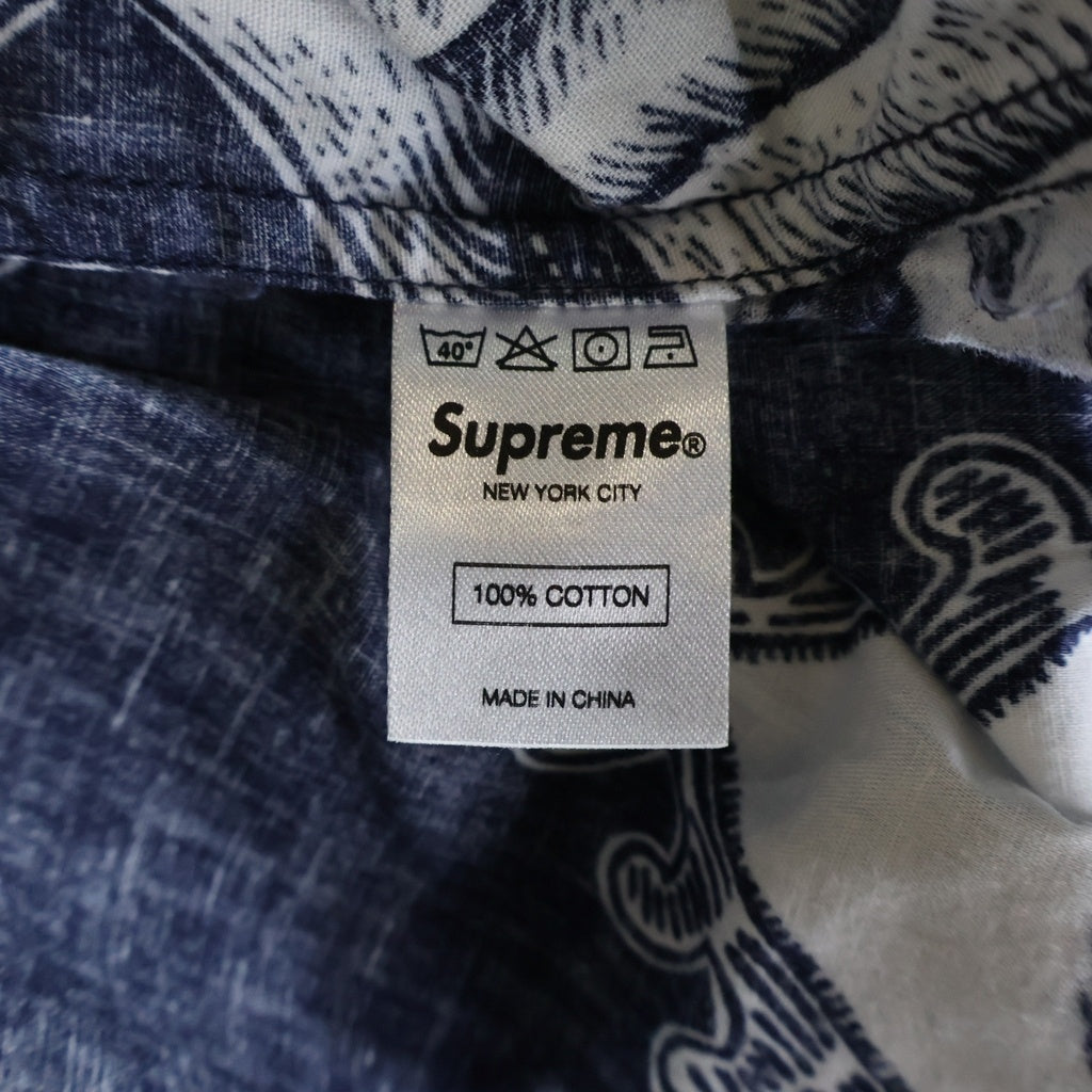 SUPREME(シュプリーム) Kennedy Shirt ケネディプリント 半袖 Tシャツ カットソー ネイビー
