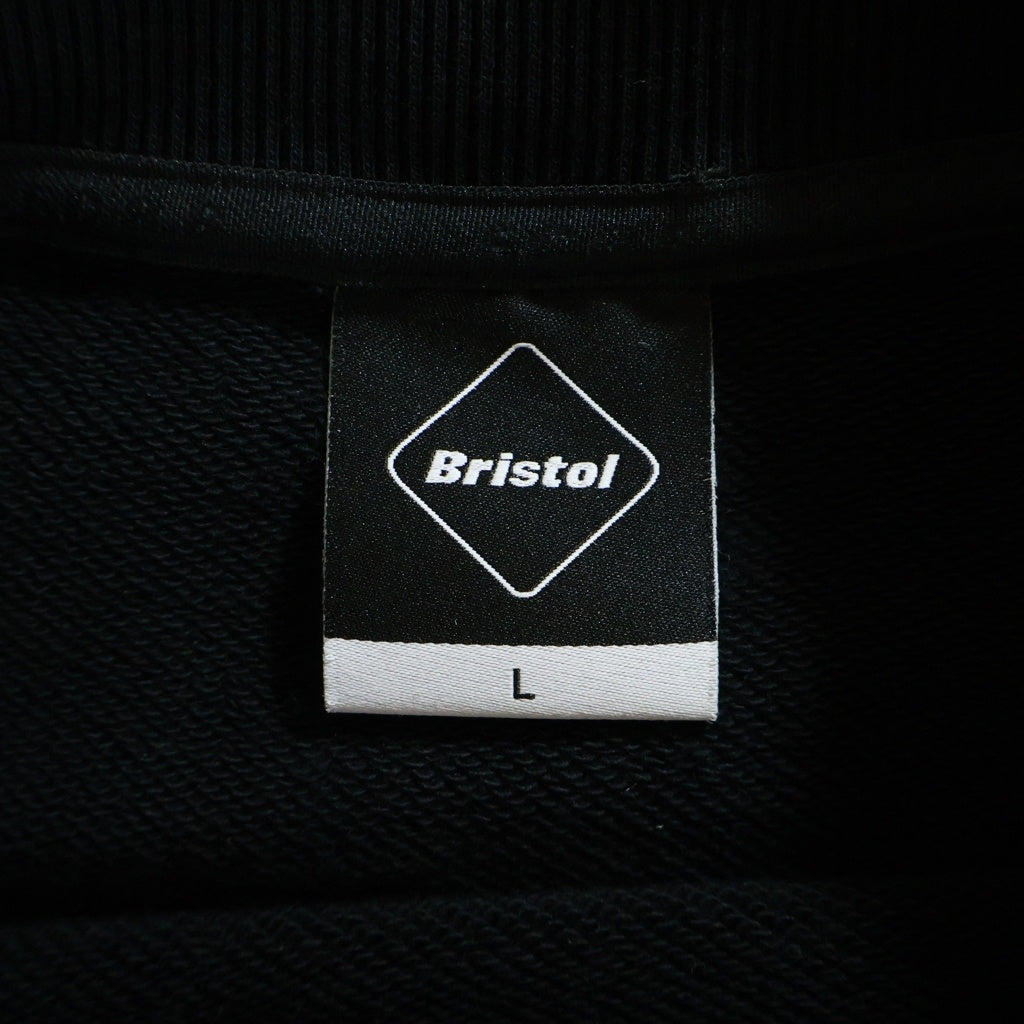F.C.R.B./F.C.Real Bristol/FCRB エフシーアールビー/エフシーレアルブリストル BIG LOGO CREWNECK BAGGY SWEAT ロゴ スウェット ブラック FCRB-240079 F.C.R.B./F.C.Real Bristol/FCRB(エフシーアールビー/エフシーレアル