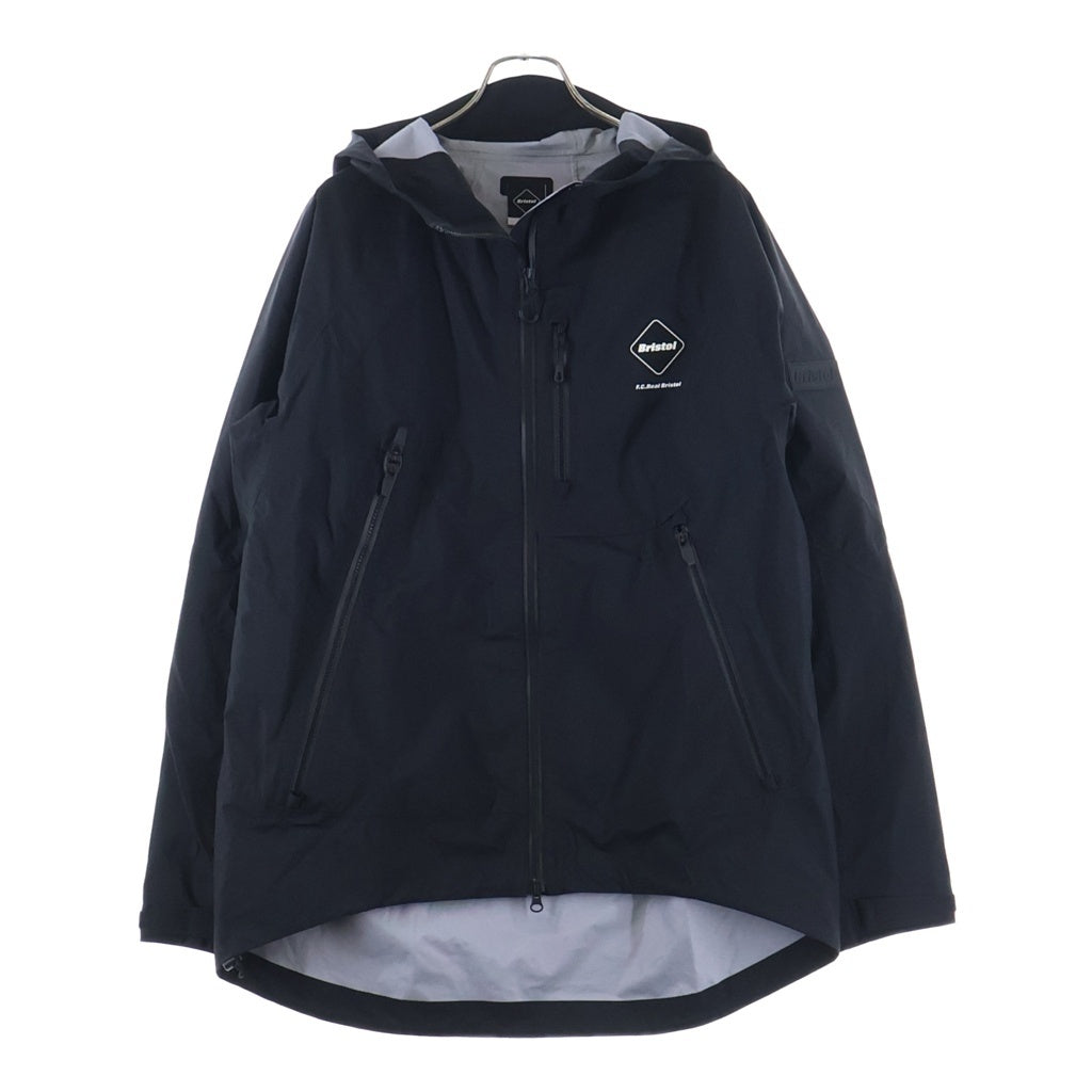 F.C.R.B./F.C.Real Bristol/FCRB(エフシーアールビー/エフシーレアルブリストル) 3LAYER UTILITY TEAM JACKET ナイロンジャケット ブラック FCRB-240000