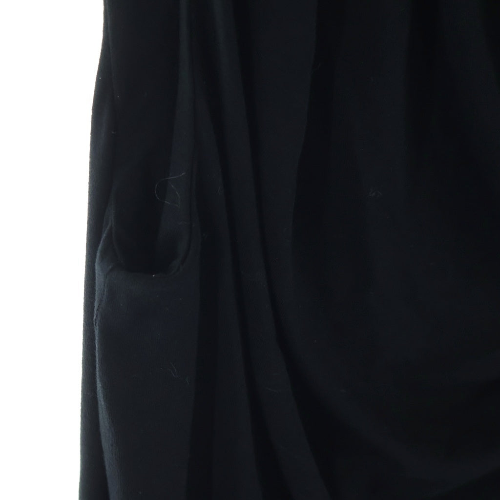 entire studios(エンタイア スタジオ) DRAPE TANK TOBACCO ドレープ タンクトップ ワンピース ブラック UNW-26-8012 レディース