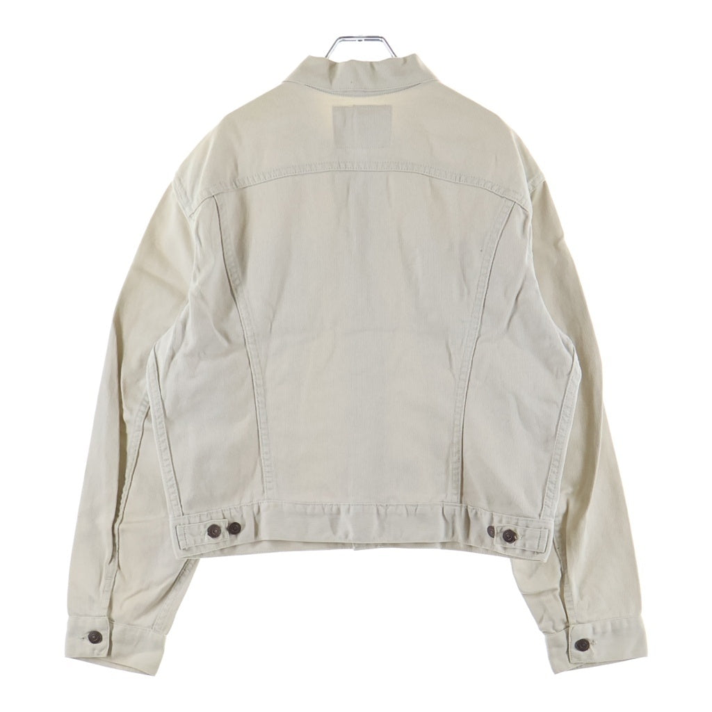 Levi's(リーバイス) 90S VINTAGE 両面BIG E ボタン裏555 ピケ トラッカージャケット ベージュ 941B