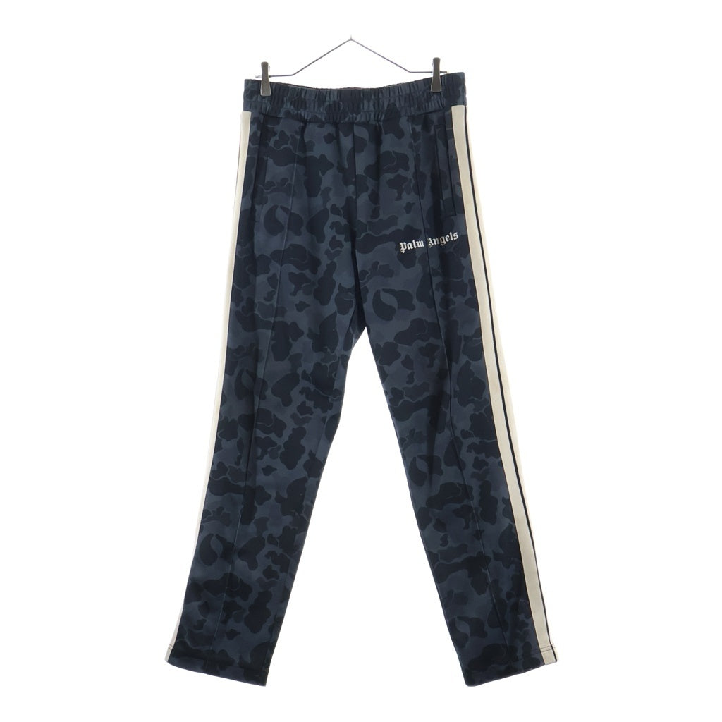 Palm Angels(パームエンジェルス) Night Camo Track Pants ナイトカモ トラックパンツ ブラック PMCA007F21FAB004