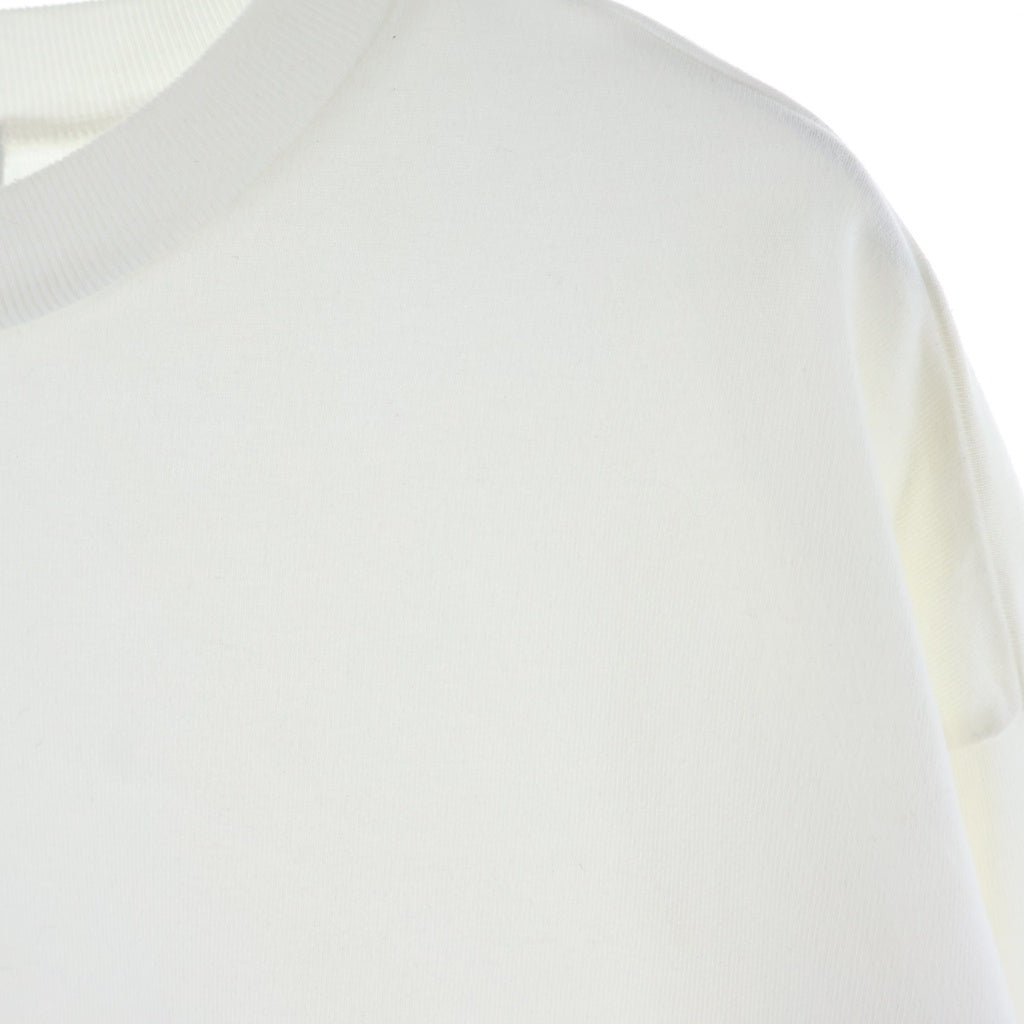 STONE ISLAND(ストーンアイランド) 24SS アームコンパスロゴワッペン クルーネック 長袖Tシャツ カットソー ホワイト 801563750