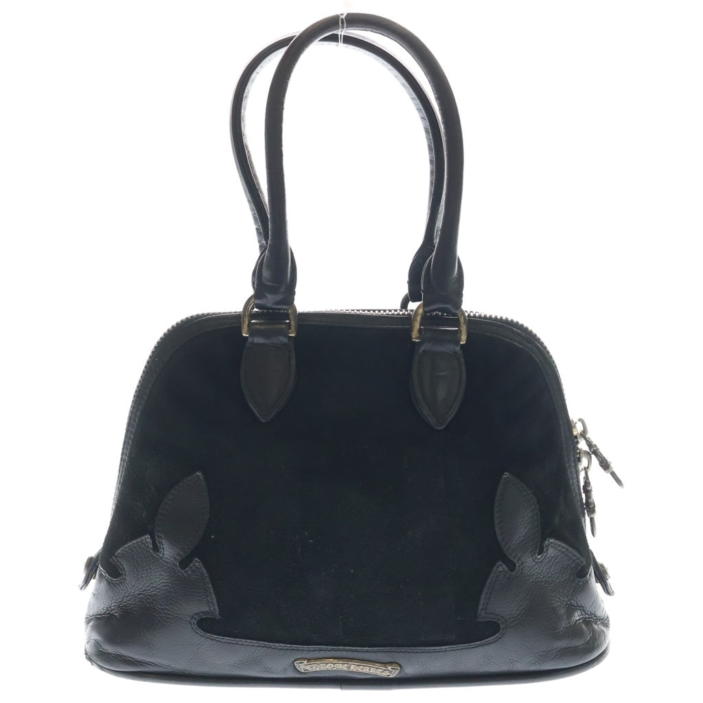 CHROME HEARTS(クロムハーツ) SLOUCHY MO スウェード フレアニー ラージダガー バック ブラック