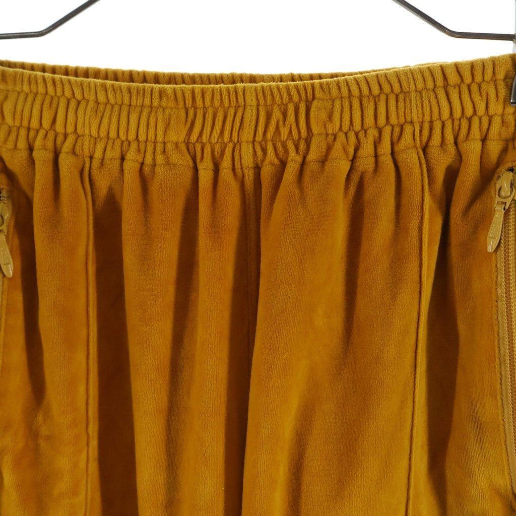 Needles(ニードルス) 20SS Narrow Track Pants Velour ナロー トラックパンツ ベロア オレンジ