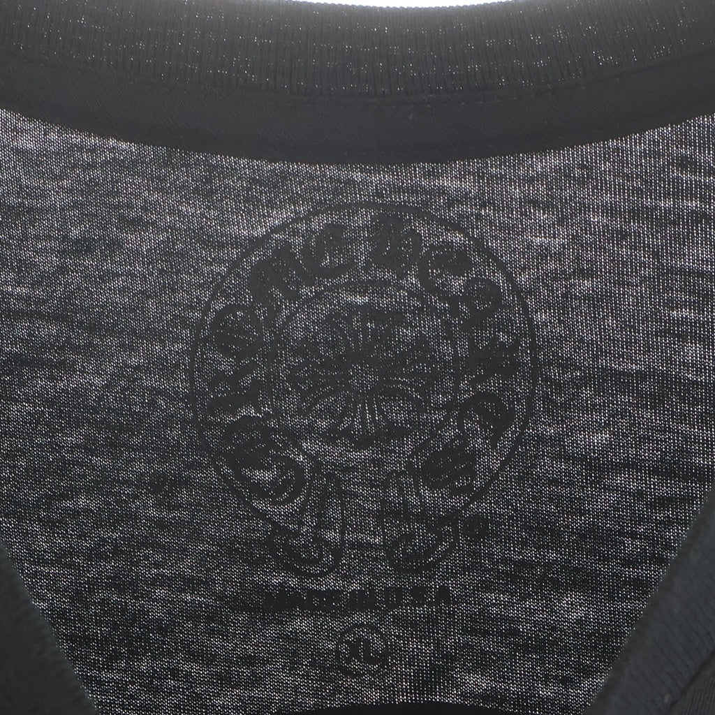 CHROME HEARTS(クロムハーツ) HORSESHOE S/S TEE ホースシュープリント ポケット半袖Tシャツ カットソー ブラック/ピンク