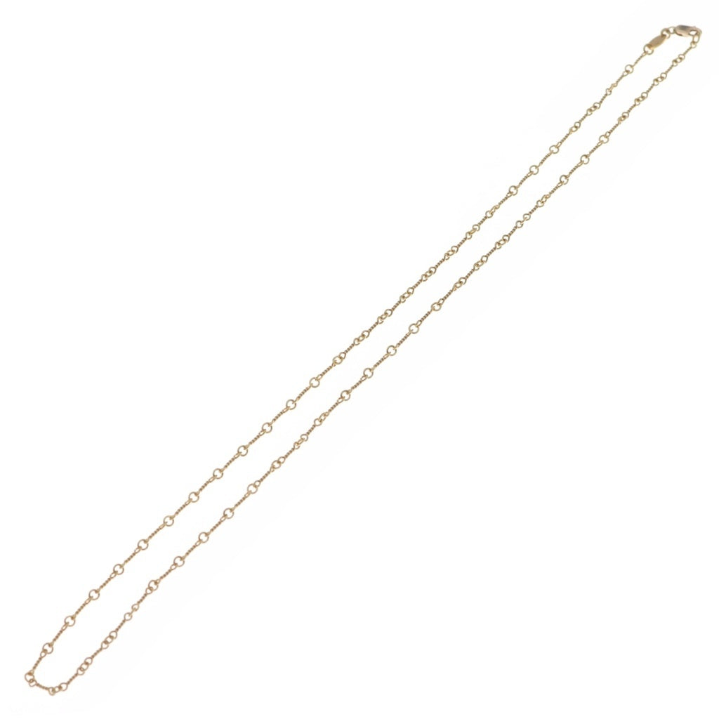 CHROME HEARTS(クロムハーツ) 22K NECKCHAIN T20 ツイストチェーンネックレス 20inch ゴールド BCA015