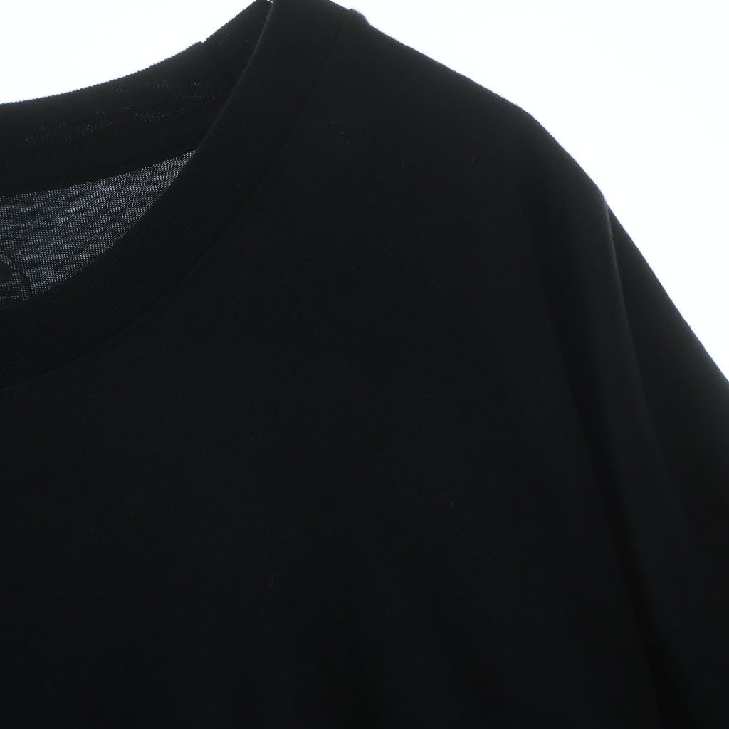 CHROME HEARTS(クロムハーツ) HORSESHOE S/S TEE ホースシュープリント ポケット半袖Tシャツ カットソー ブラック/ホワイト