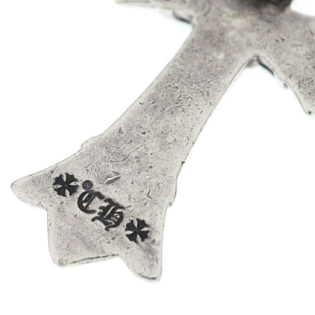 CHROME HEARTS(クロムハーツ) DBL CH CRS SML スモール ダブルCHクロスペンダントトップ シルバー BCA247