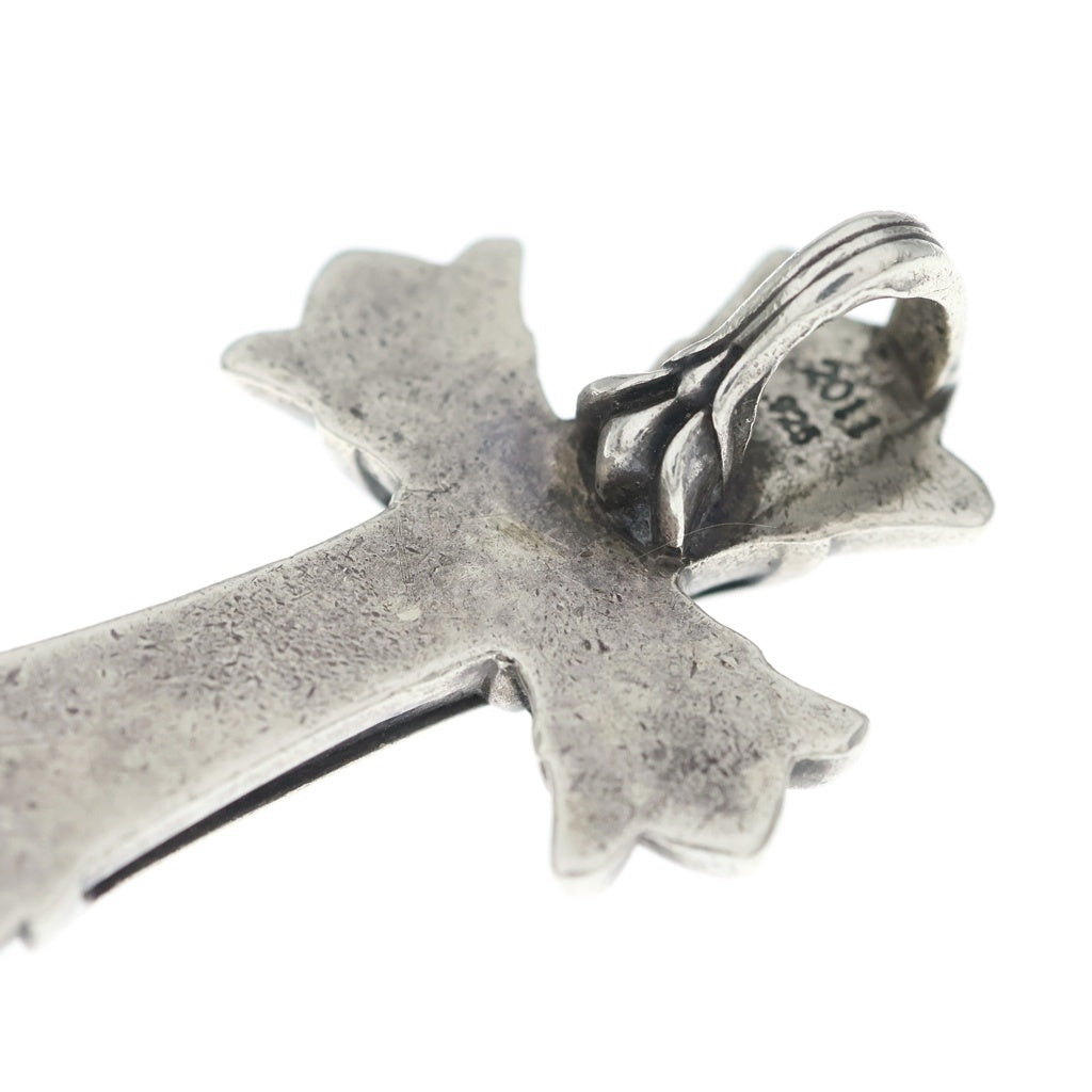 CHROME HEARTS(クロムハーツ) DBL CH CRS SML スモール ダブルCHクロスペンダントトップ シルバー BCA247