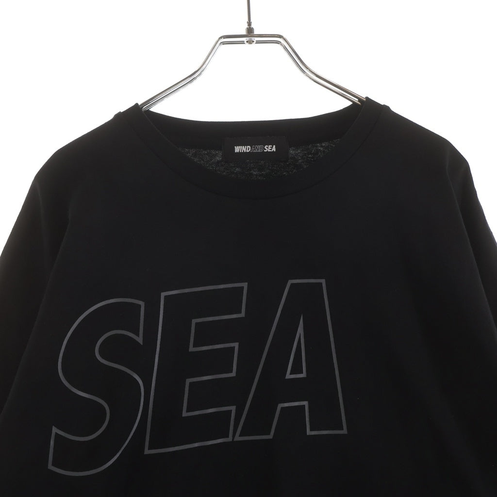 WIND AND SEA(ウィンダンシー) 24SS SEA Of L/S Tee フロントプリント 長袖Tシャツ カットソー WDS-O-SIG-24-Q3-CS-01