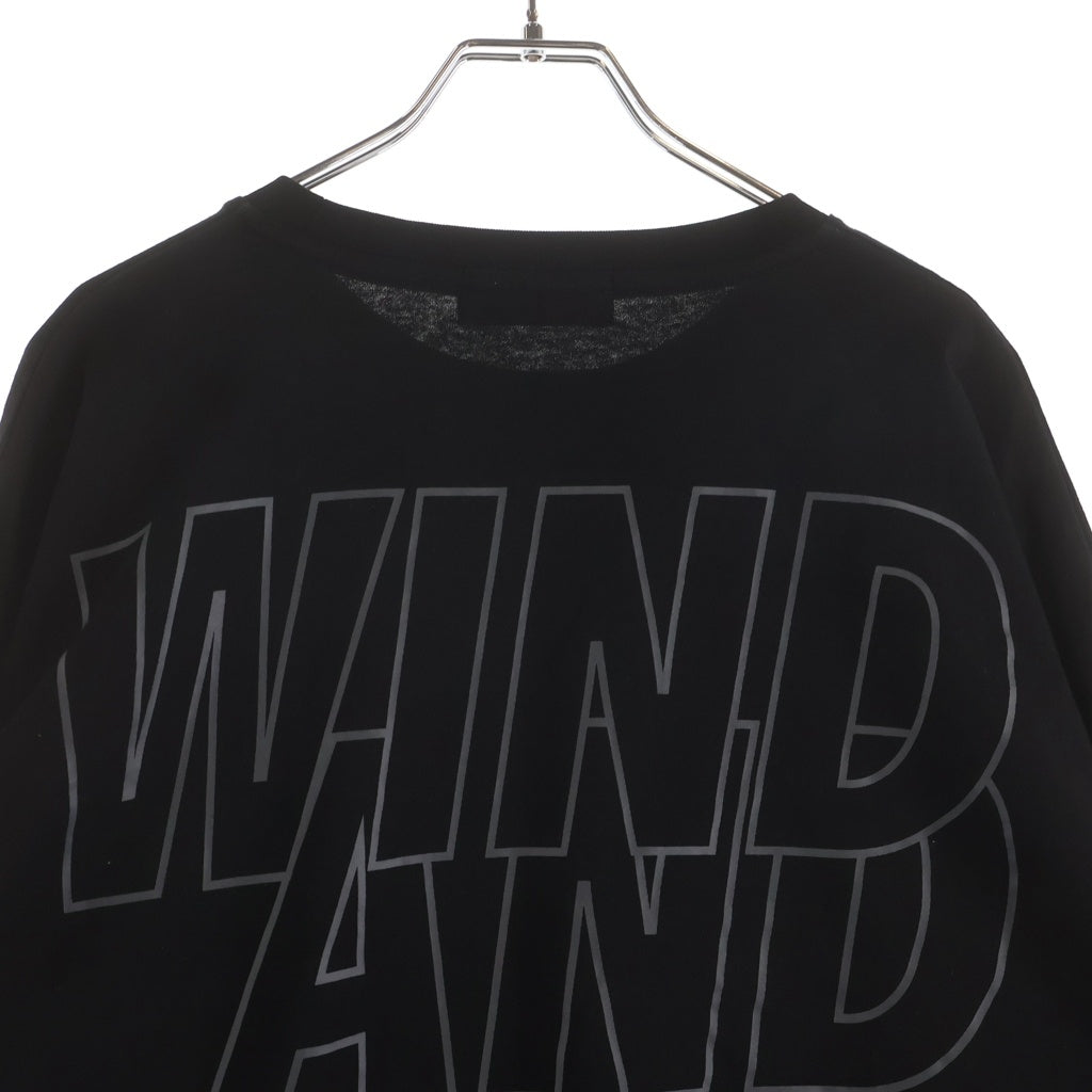 WIND AND SEA(ウィンダンシー) 24SS SEA Of L/S Tee フロントプリント 長袖Tシャツ カットソー WDS-O-SIG-24-Q3-CS-01