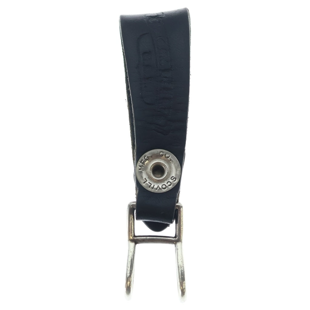 CHROME HEARTS(クロムハーツ) BELT LOOP ケルティックボールボタン レザーベルトループ ブラック