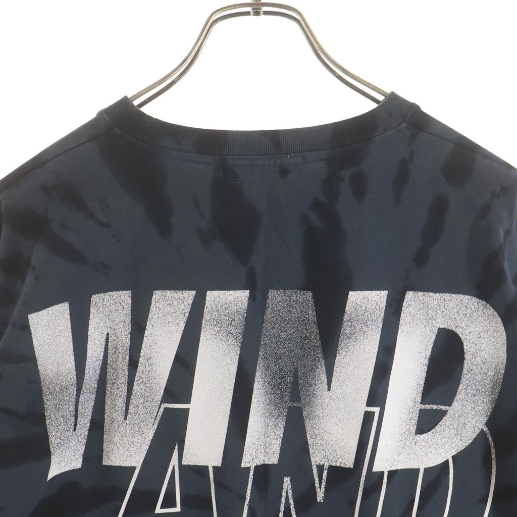 23SS WIND AND SEA ウィンダンシー Tシャツ L AND SEA WIND CRACK-P