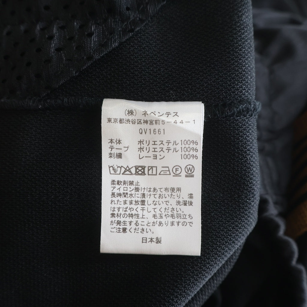 Needles(ニードルス) ×THE GALLERY BOX H.D.Track Pant ザギャラリーボックス別注 トラックパンツ ブラック QV1661