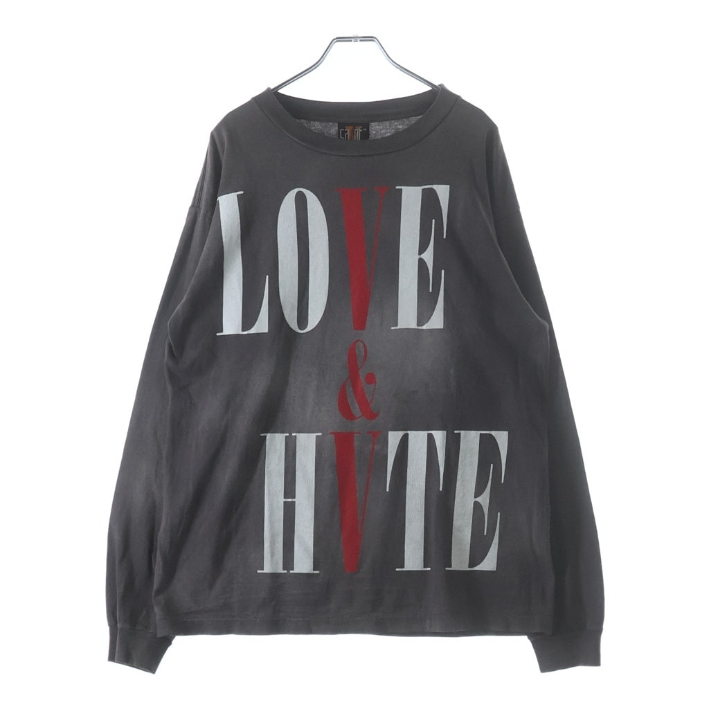 セントマイケル　ヴィーロン　ロンT SM-S22-0000-068 ダメージ加工 SAINT MICHAEL(セントマイケル) 22SS ×VLONE LS TEE ヴィーロン