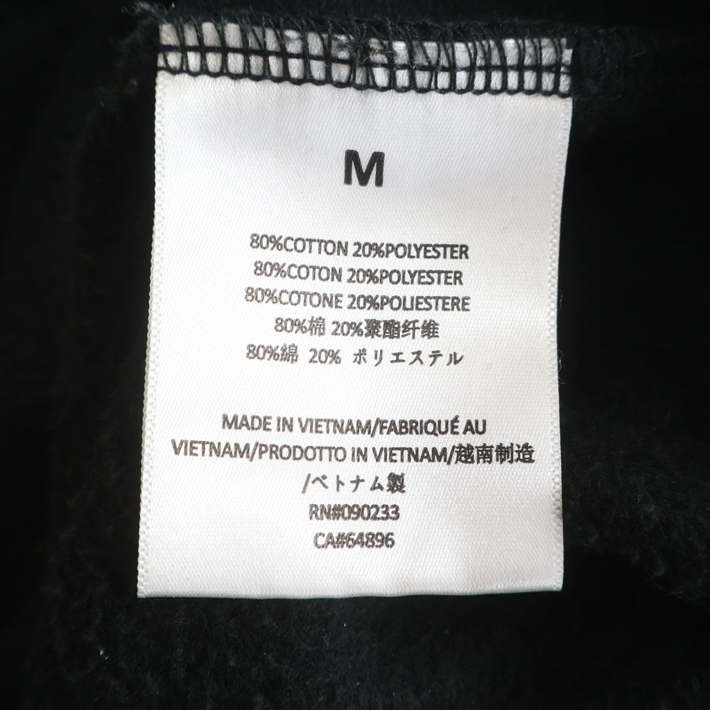 FEAR OF GOD(フィアオブゴッド) フロントロゴ プルオーバーパーカー フーディー ブラック